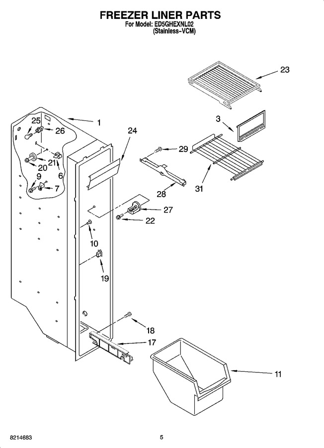 Diagram for ED5GHEXNL02