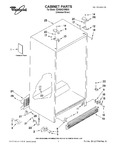 Diagram for 01 - Cabinet Parts