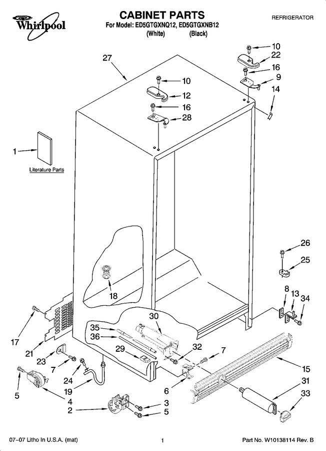 Diagram for ED5GTGXNB12