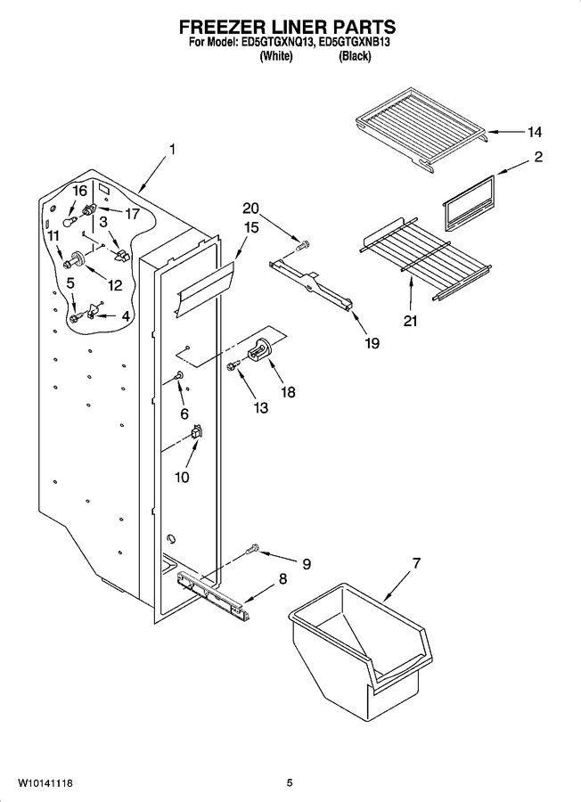 Diagram for ED5GTGXNB13