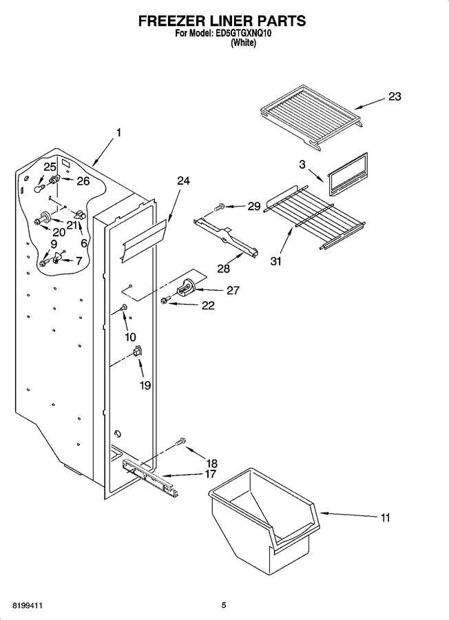 Diagram for ED5GTGXNQ10
