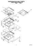 Diagram for 03 - Refrigerator Shelf Parts