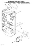 Diagram for 02 - Refrigerator Liner Parts