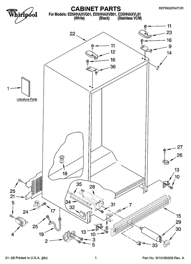 Diagram for ED5HHAXVL01