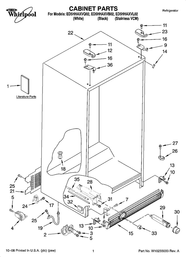 Diagram for ED5HHAXVB02