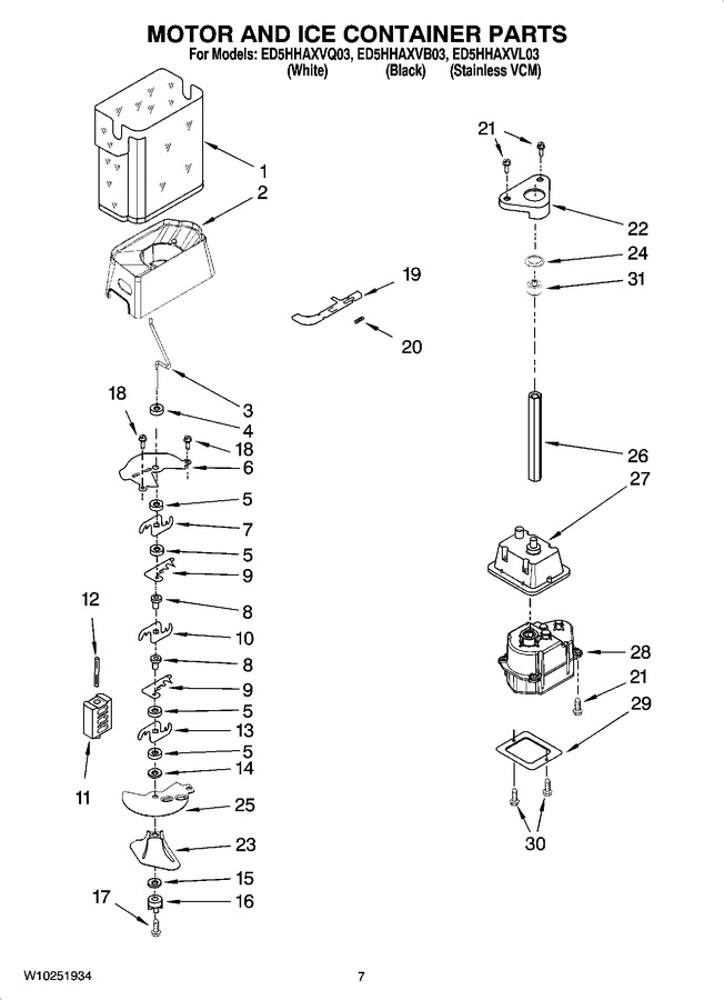 Diagram for ED5HHAXVQ03