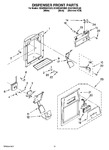 Diagram for 08 - Dispenser Front Parts