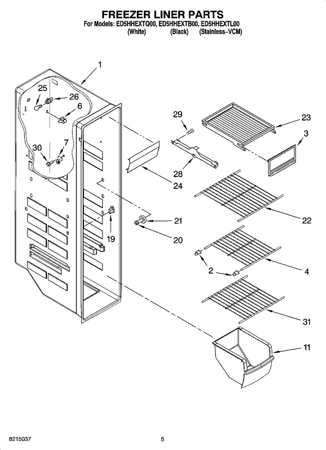 Diagram for ED5HHEXTB00
