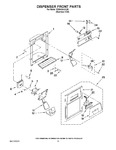 Diagram for 08 - Dispenser Front Parts