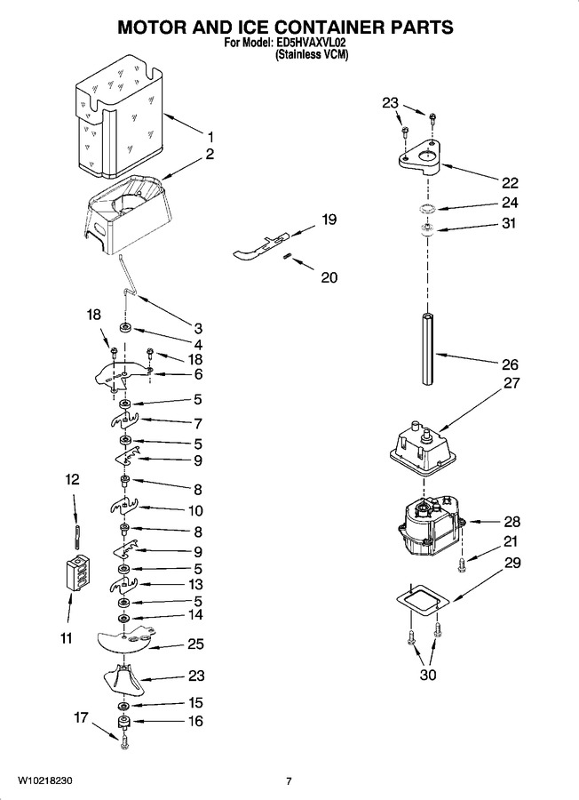 Diagram for ED5HVAXVL02