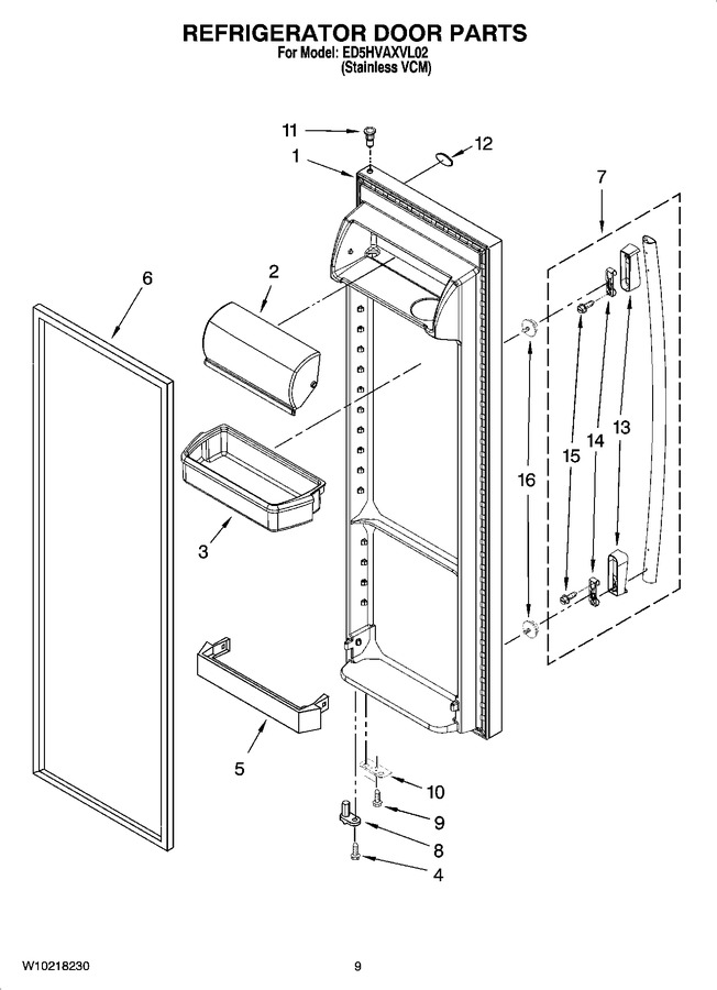Diagram for ED5HVAXVL02
