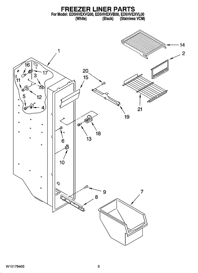 Diagram for ED5HVEXVB00