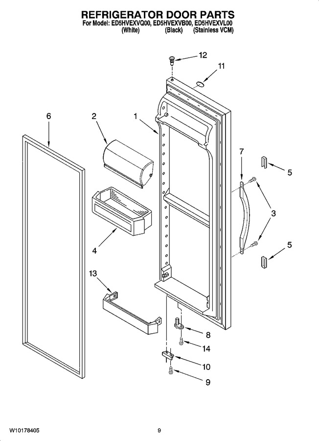 Diagram for ED5HVEXVB00