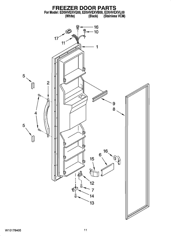 Diagram for ED5HVEXVB00