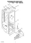 Diagram for 02 - Refrigerator Liner Parts