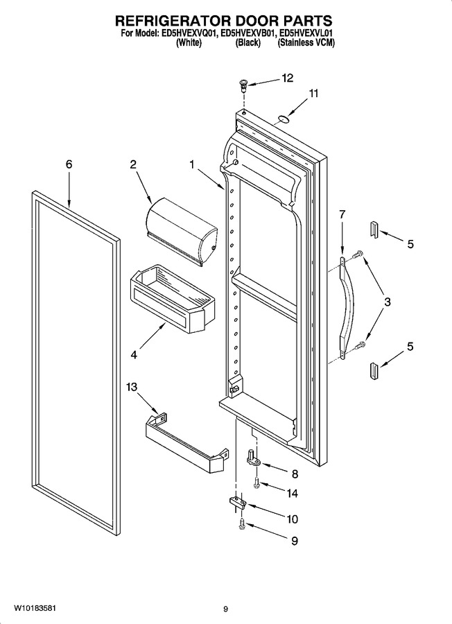 Diagram for ED5HVEXVL01