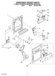 Diagram for 08 - Dispenser Front Parts