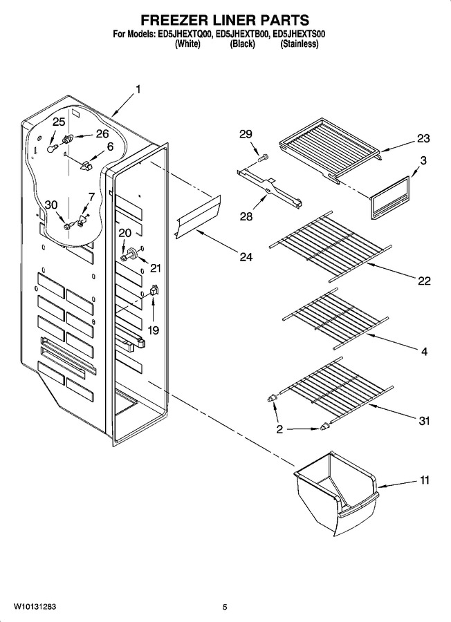 Diagram for ED5JHEXTB00