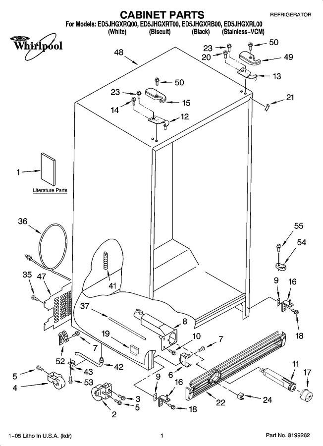 Diagram for ED5JHGXRQ00