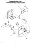 Diagram for 08 - Dispenser Front Parts