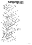 Diagram for 03 - Refrigerator Shelf Parts