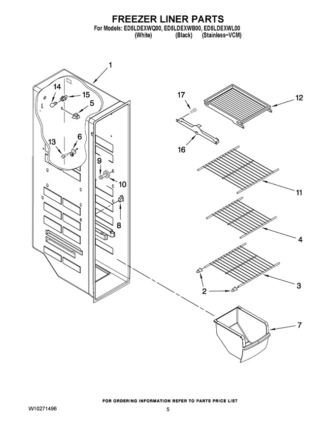 Diagram for ED5LDEXWB00