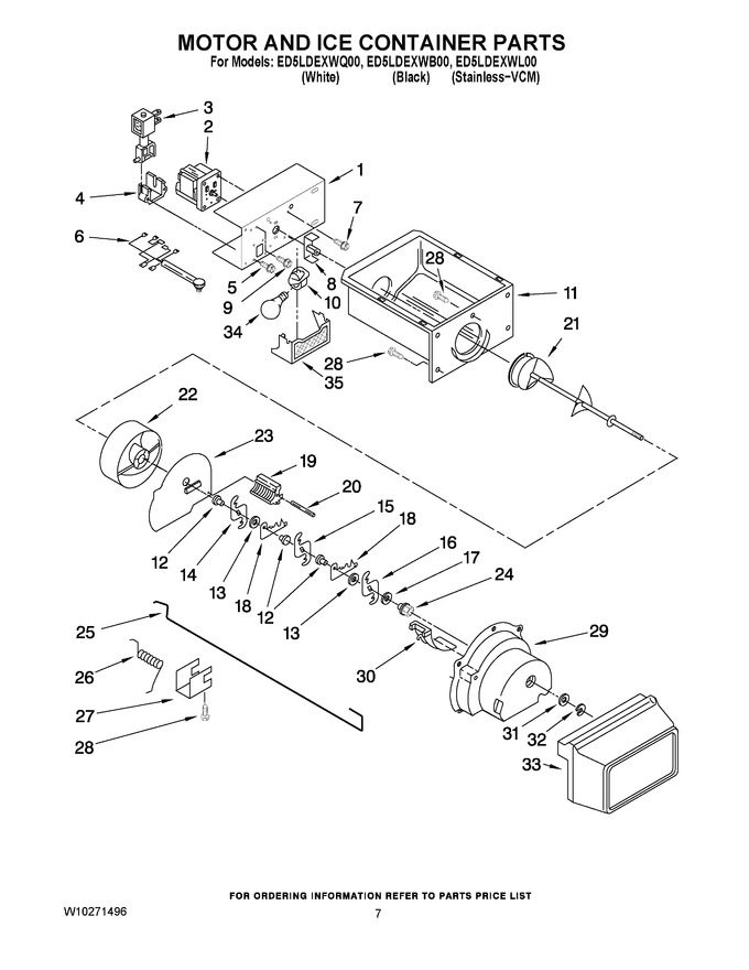 Diagram for ED5LDEXWB00