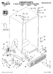 Diagram for 01 - Cabinet Parts
