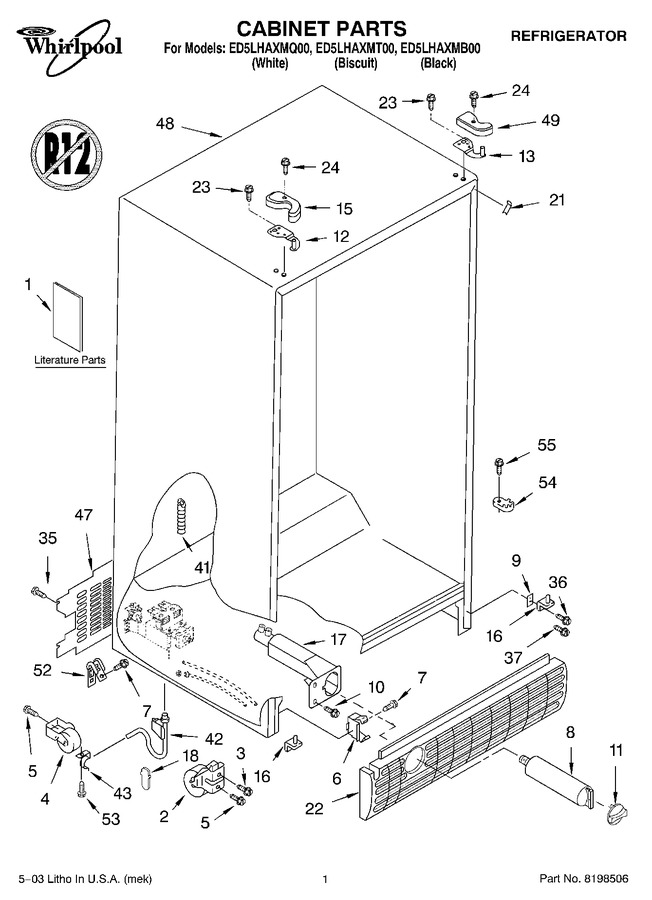 Diagram for ED5LHAXMB00