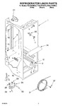 Diagram for 02 - Refrigerator Liner Parts