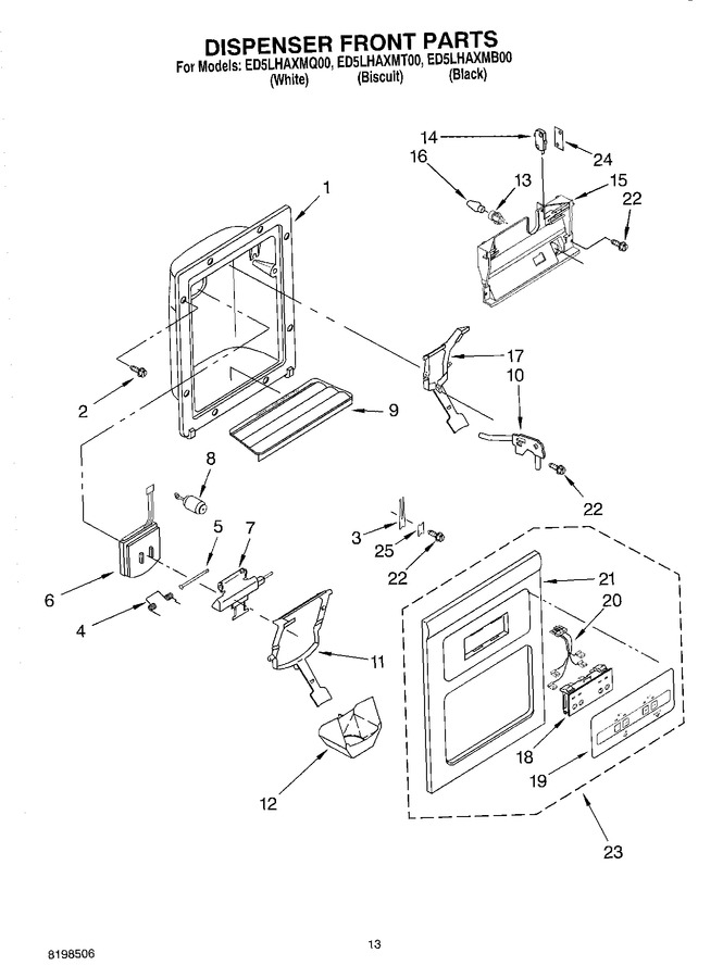 Diagram for ED5LHAXMB00
