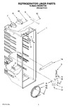 Diagram for 02 - Refrigerator Liner Parts