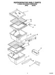Diagram for 03 - Refrigerator Shelf Parts