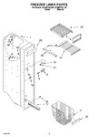 Diagram for 04 - Freezer Liner