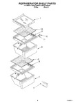 Diagram for 03 - Refrigerator Shelf Parts