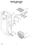 Diagram for 04 - Freezer Liner Parts