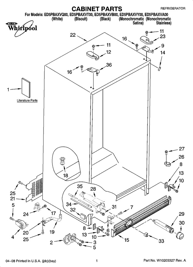 Diagram for ED5PBAXVA00