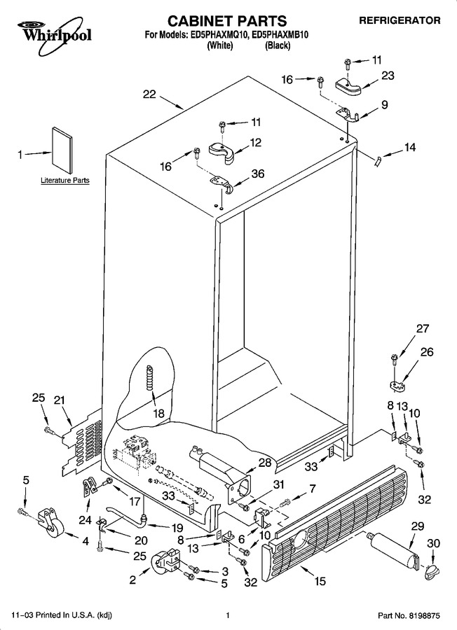 Diagram for ED5PHAXMB10