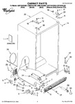 Diagram for 01 - Cabinet Parts
