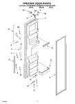 Diagram for 07 - Freezer Door Parts