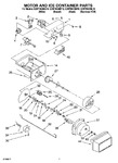 Diagram for 05 - Motor And Ice Container Parts