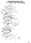 Diagram for 03 - Refrigerator Shelf Parts