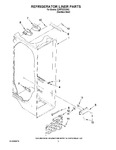 Diagram for 02 - Refrigerator Liner Parts