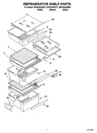 Diagram for 03 - Refrigerator Shelf Parts