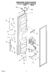 Diagram for 07 - Freezer Door Parts