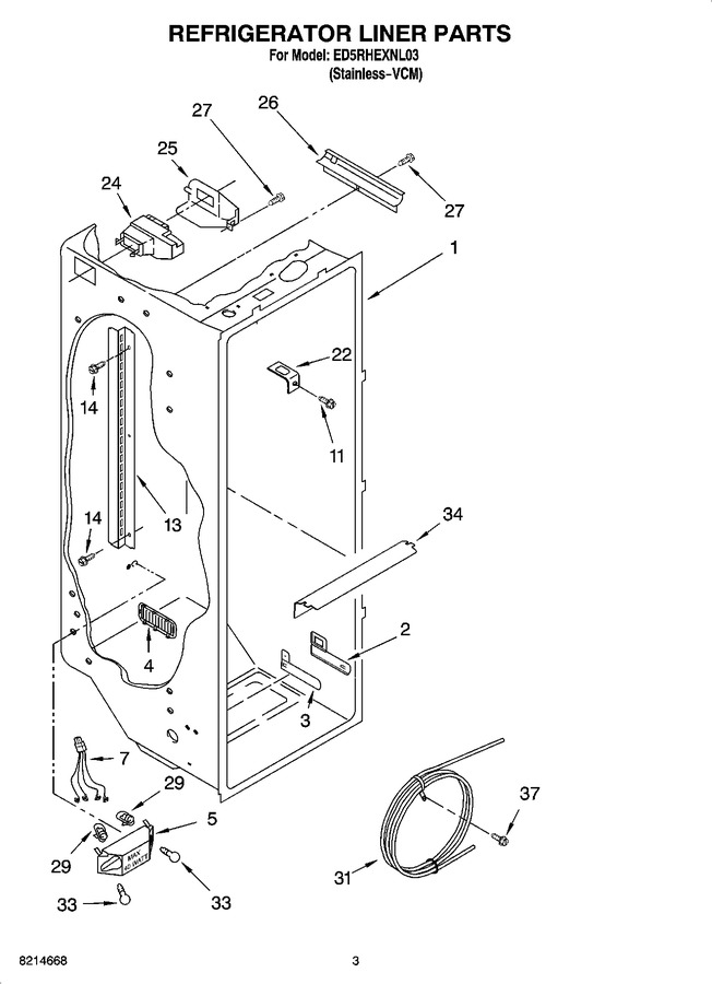 Diagram for ED5RHEXNL03