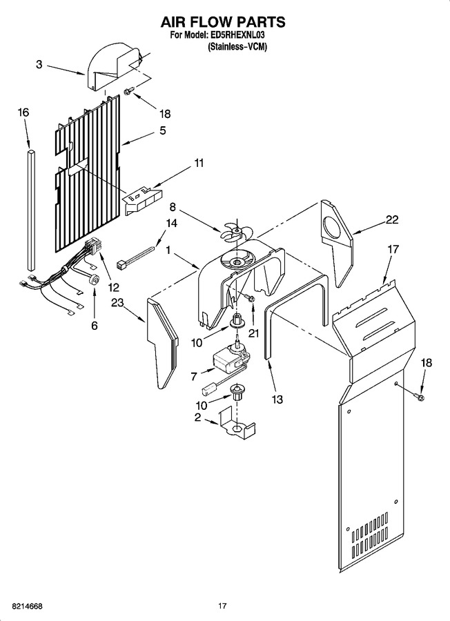 Diagram for ED5RHEXNL03