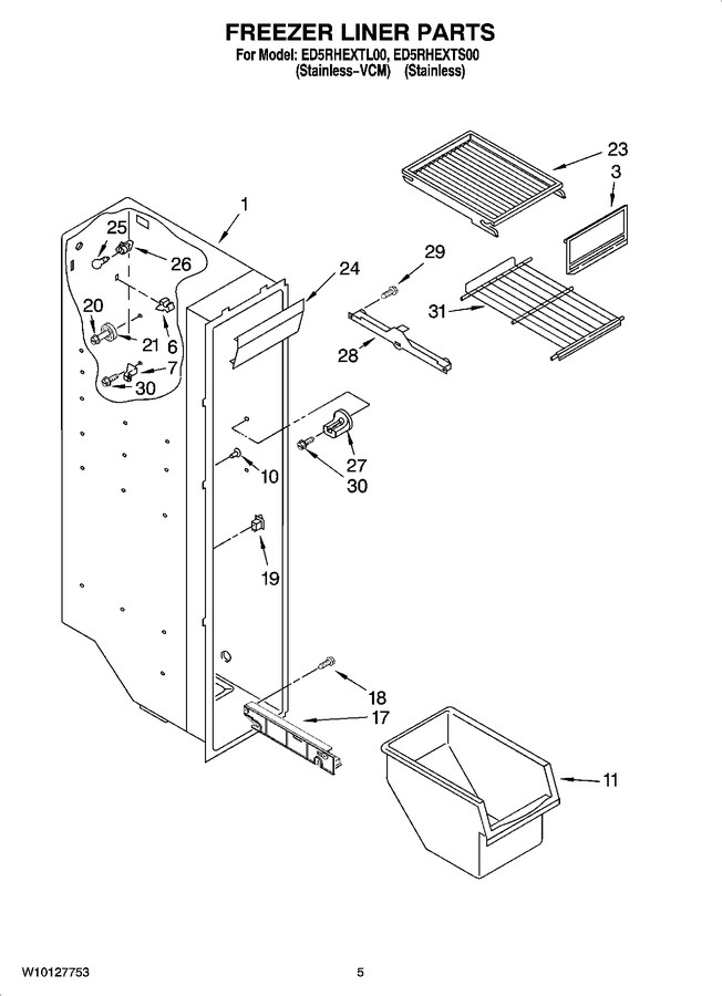 Diagram for ED5RHEXTL00