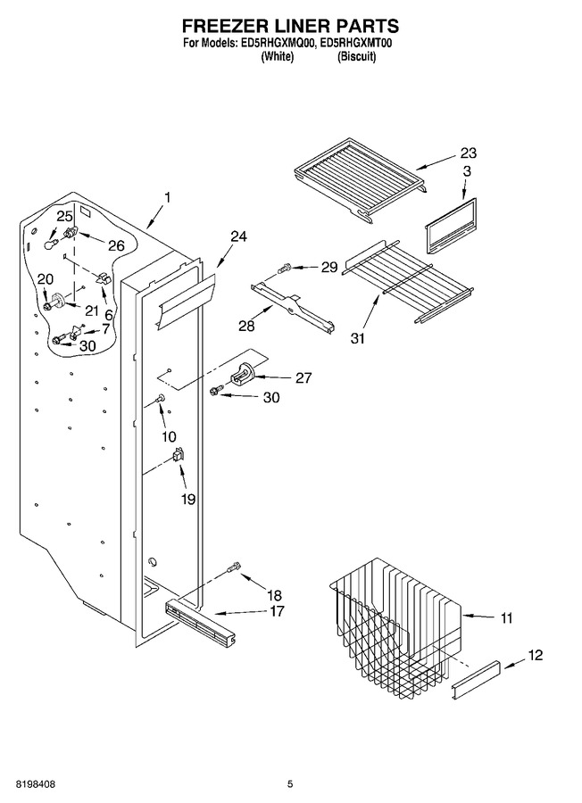 Diagram for ED5RHGXMT00