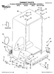 Diagram for 01 - Cabinet Parts